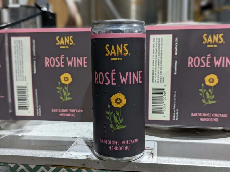 Rosé Wine Can